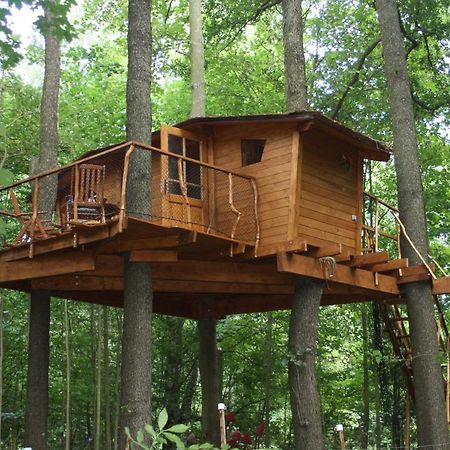 Treehouse V Brdech Villa Bohutin  ภายนอก รูปภาพ